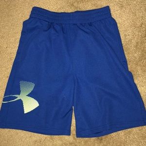 Little boys Under armour shorts